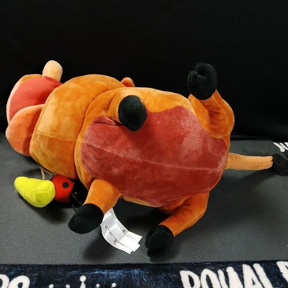Disney The Lion King Pumbaa with Grub Bugs 14" Plush Warthog - Picture 5 of 6